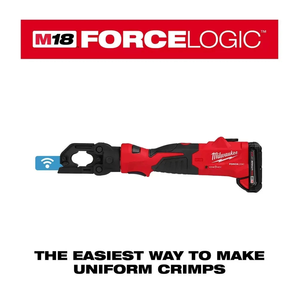 Milwaukee 2979-22 M18 18V FORCE LOGIC 6T Latched Linear Utility Crimper Kit