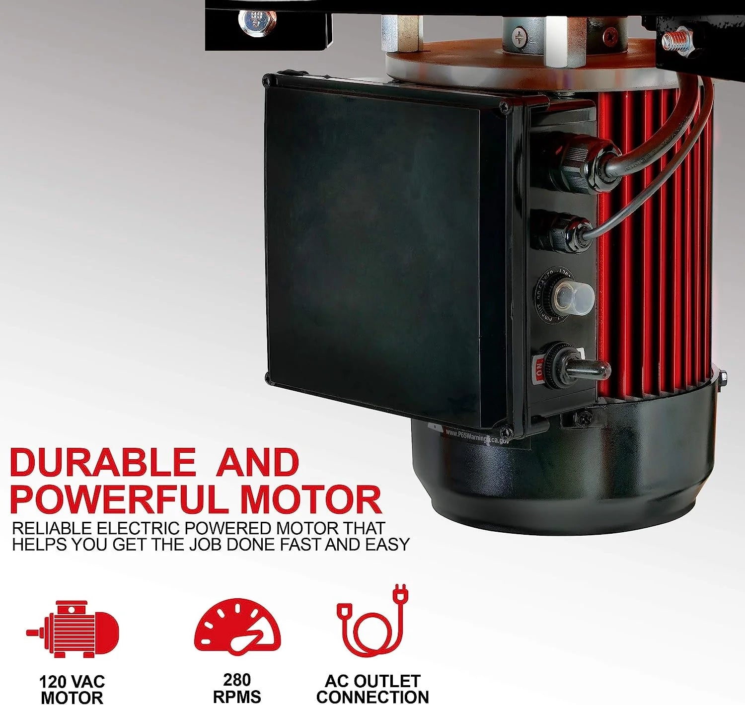 Kitchener Chicken Plucker De-Feather Remover Poultry and Fowl Food Processor Electric Stainless Steel Heavy Duty 1HP 120VAC 280RPM GFCI Connector 92 Soft Fingers 20" Drum Diameter