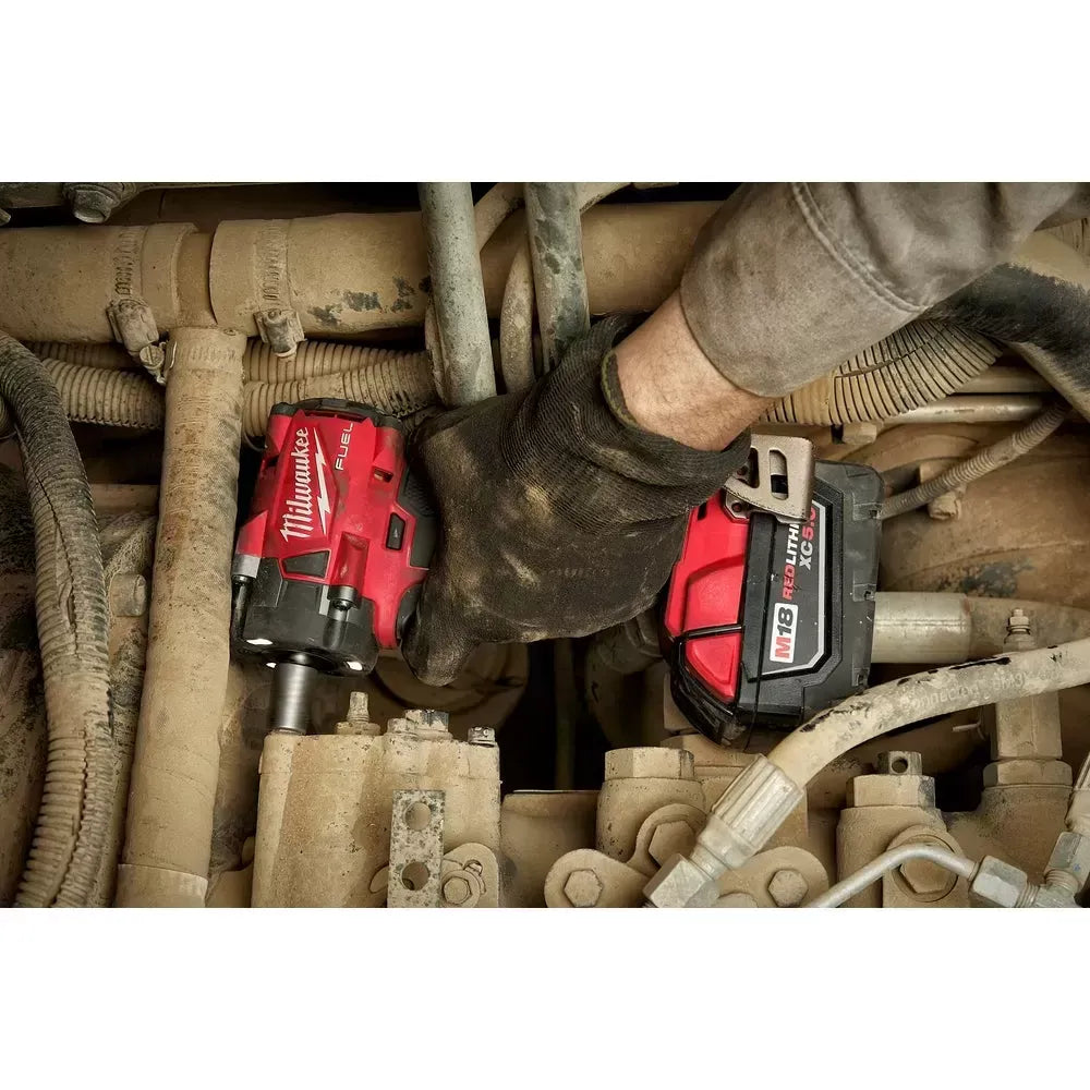 Milwaukee Pre-Sale 2854-22R M18 FUEL 18V 3/8" Compact Impact Wrench w/ Friction Ring Kit