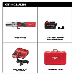 Milwaukee 2773-20L M18 18V FORCE LOGIC Cordless Long Throw Press Tool Kit