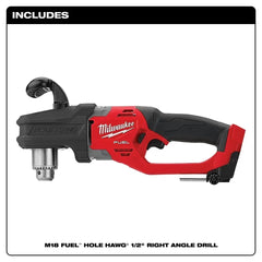 Milwaukee Pre-Sale 2807-20 M18 FUEL 18V 12" HOLE HAWG Right Angle Drill -Bare Tool
