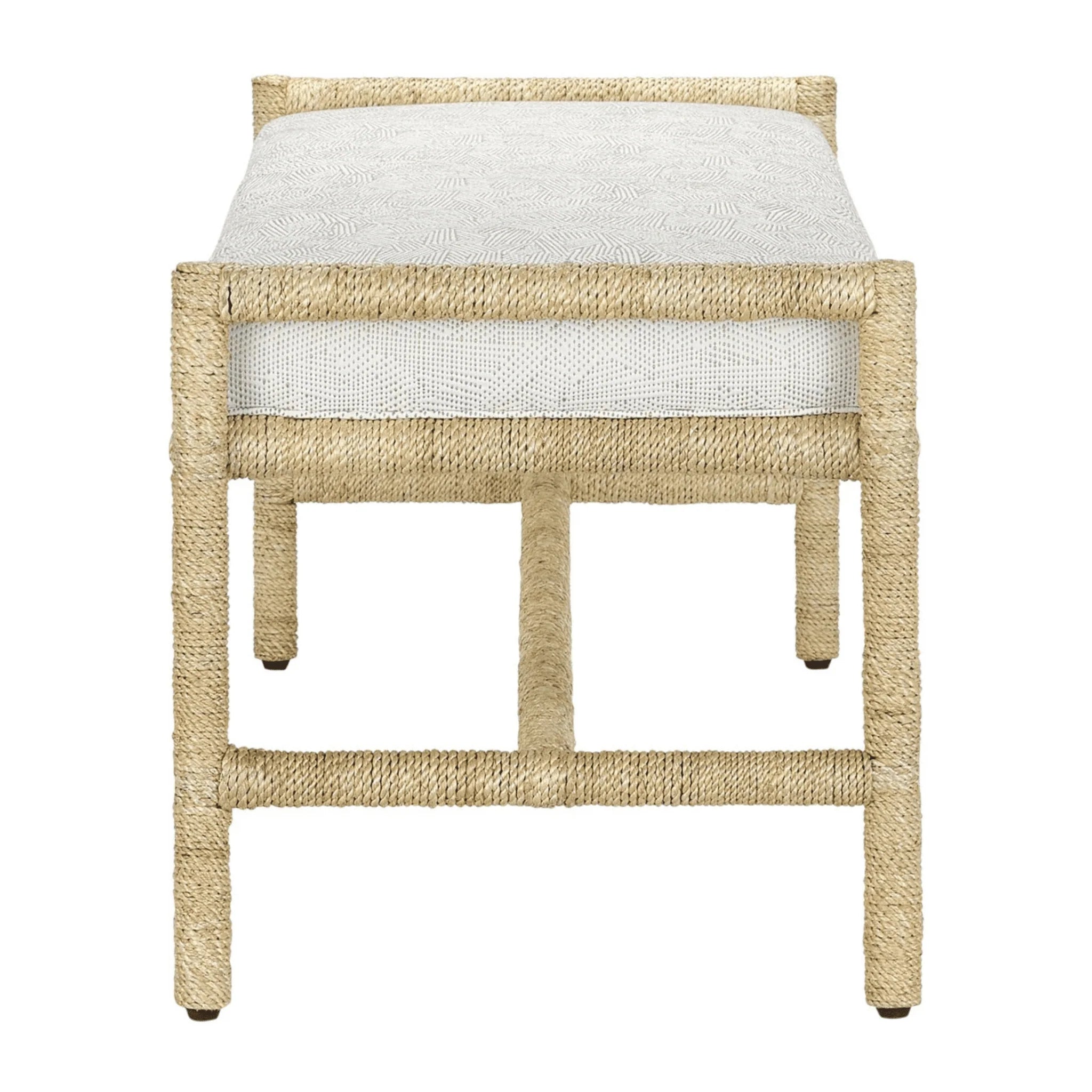 Portofino Natural Rope Bench