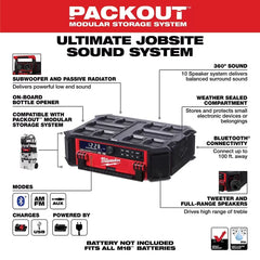Milwaukee Pre-Sale 2950-20 M18 18V PACKOUT Radio Charger - Bare Tool