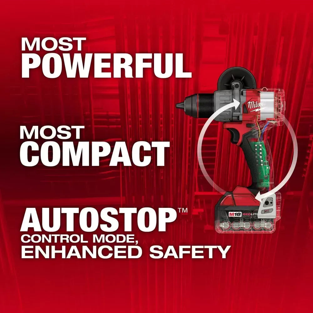 Milwaukee Pre-Sale Pre-Sale 2903-22 M18 FUEL 18V 1/2" Cordless Li-Ion Drill/Driver Kit